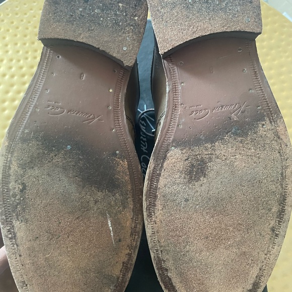 Kenneth Cole Taupe Oxfords - Picture 3 of 4